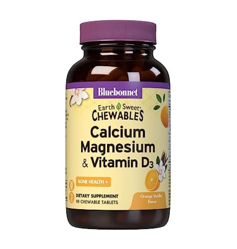 Calcium Magnesium & Vitamin D3 Natural Orange Vanilla Flavor