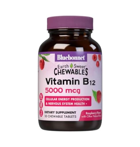 Vitamin B12 5000 mcg Raspberry Flavor