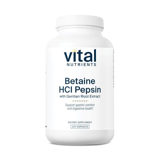 Betaine HCl Pepsin Gentian Root Extract
