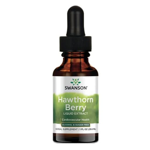 Alcohol & Sugar-Free Hawthorn Berry, Leaf & Flower Liquid Extract