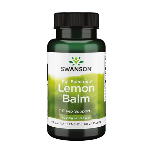 Full Spectrum Lemon Balm 500 mg