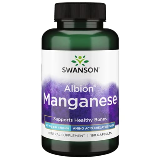 Albion Chelated Manganese 40 mg