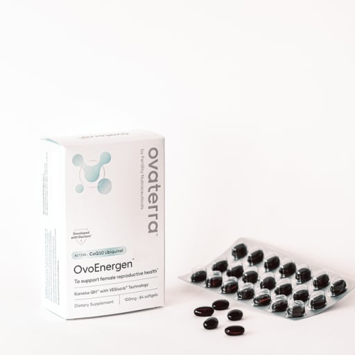 OvoEnergen Ubiquinol CoQ10 for Fertility | 100 mg for Women with VESIsorb