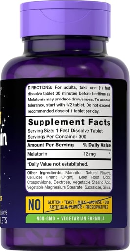 Melatonin 12 mg (Berry)