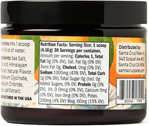 Real Salt Electrolytes Powder (Orange)