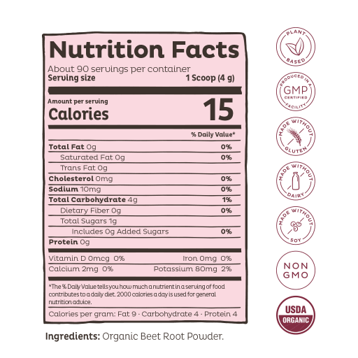 Organic Beet Root Powder