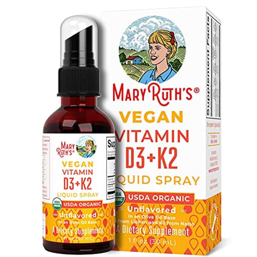 Vegan Vitamin D3+K2 Liquid Spray (Unflavored)