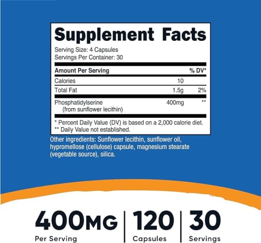Phosphatidylserine 400mg