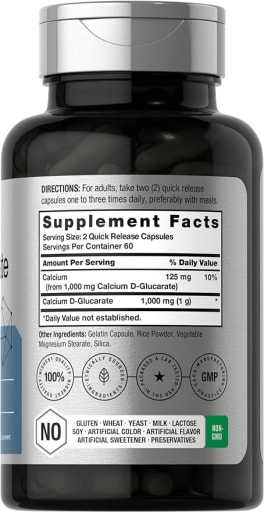 Calcium D-Glucarate 1000 mg