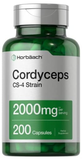 Cordyceps Mushroom Capsules 2000mg