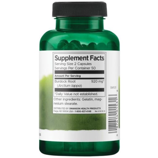 Burdock Root 460 mg