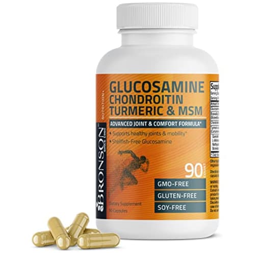 Glucosamine Chondroitin Turmeric & MSM Advanced Joint & Cartilage Formula