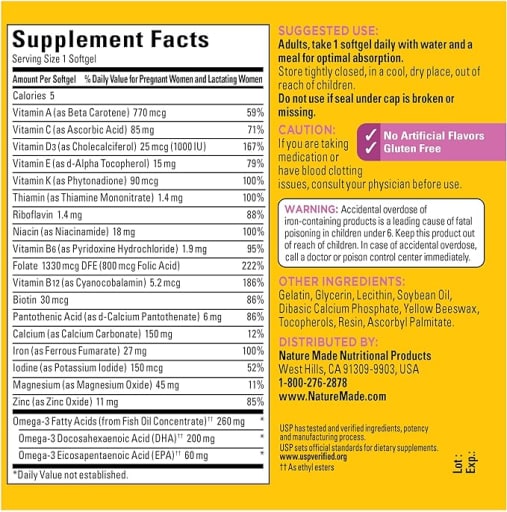 Prenatal with Folic Acid + DHA