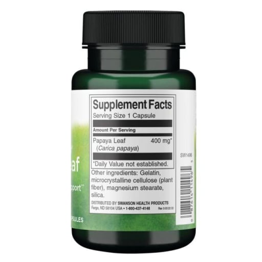 Full Spectrum Papaya Leaf 400 mg