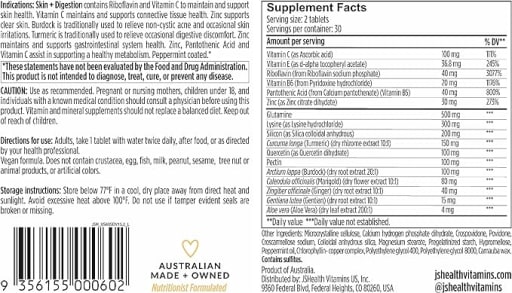 Vitamins Skin and Digestion