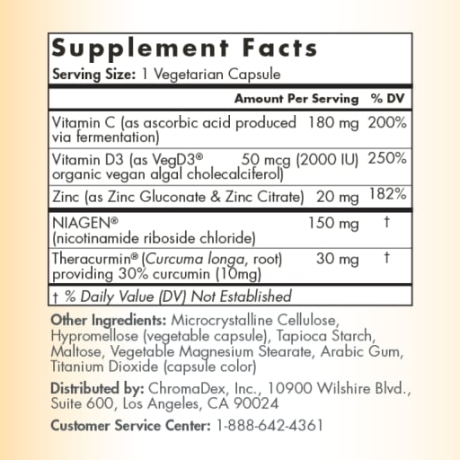 Tru Niagen Immune Daily Defense