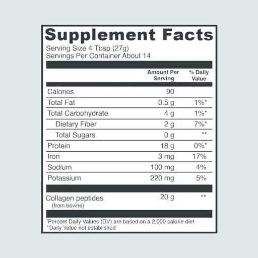 Collagen Peptides Powder (Chocolate)