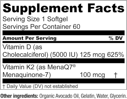 Vitamin K2 + D3