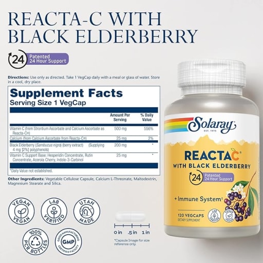 Reacta C with Black Elderberry