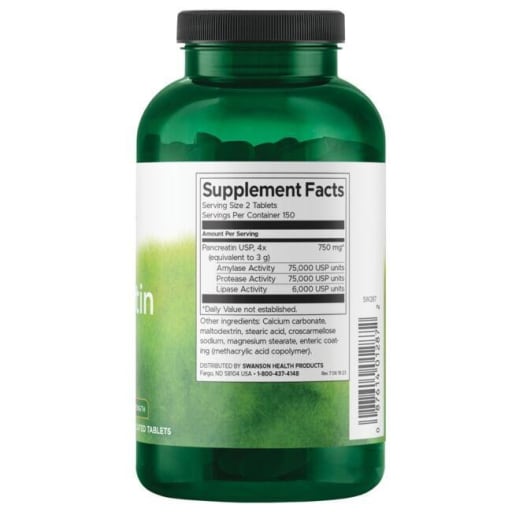 Triple Strength Pancreatin 4X 375 mg