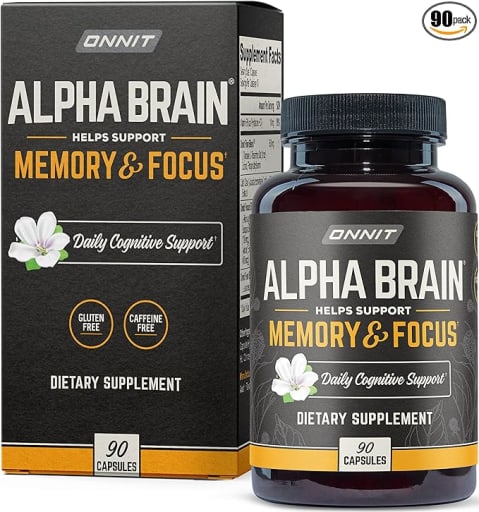 Alpha Brain Daily Cognitive Support