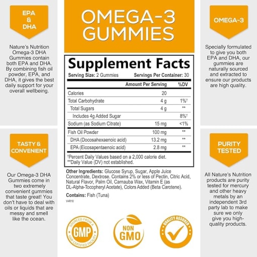 Omega 3 Fish Oil Gummies