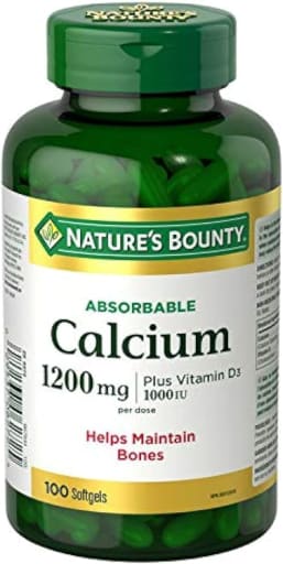 Calcium 1200mg Plus Vitamin D3 1000 IU