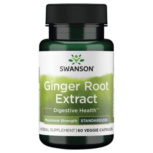 Maximum-Strength Ginger Root Extract 200 mg