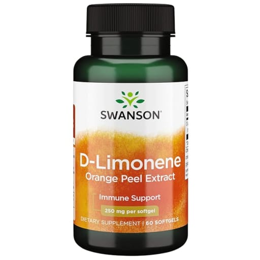 D-Limonene Cold-Pressed Orange Peel Extract 250 mg
