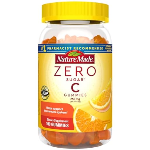 Zero Sugar Vitamin C Gummies 250 mg