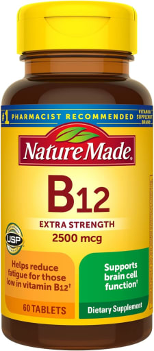 Vitamin B12 Extra Strength 2500 Mcg Tablets