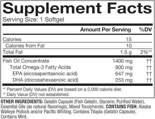 Triple Strength Omega-3 900 mg