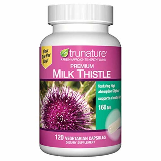 Premium Milk Thistle 160 mg Capsules
