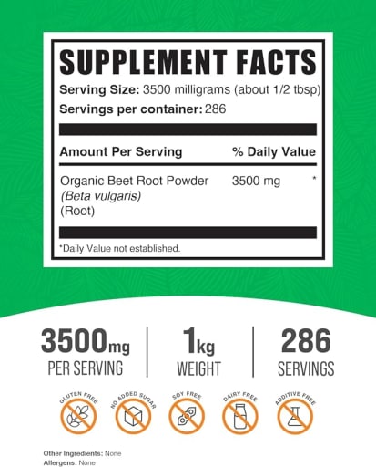 Organic Beet Root Powder