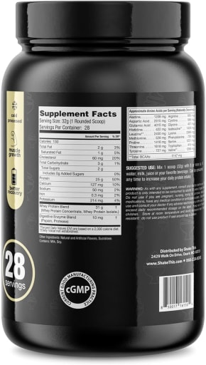 Whey Protein Powder (Vanilla)