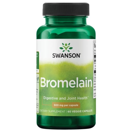 Maximum Strength Bromelain 1,200 GDU 500 mg