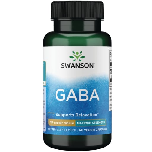 Maximum-Strength GABA 750 mg
