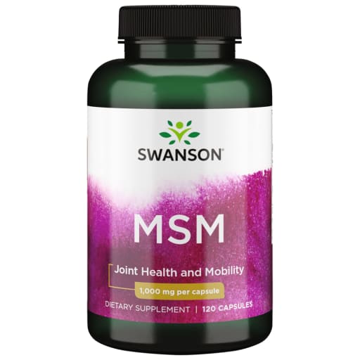 MSM Methylsulfonylmethane 1,000 mg