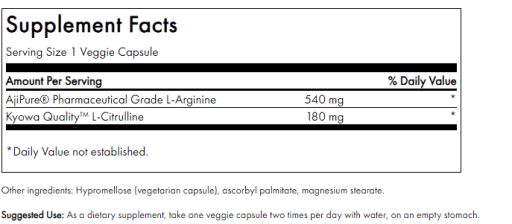 Pharmaceutical Grade AjiPure L-Arginine with L-Citrulline