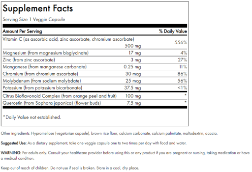 Vitamin C Complex with Bioflavonoids