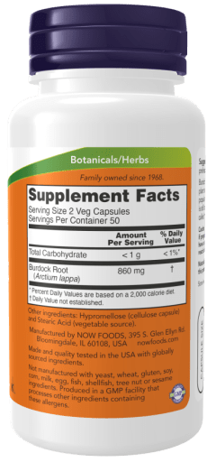 Burdock Root 430 mg