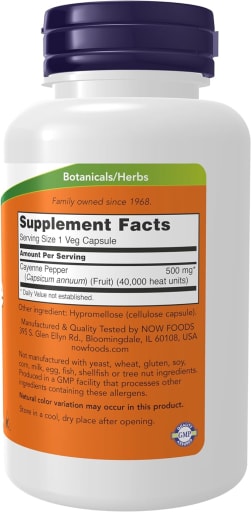 Cayenne 500 mg