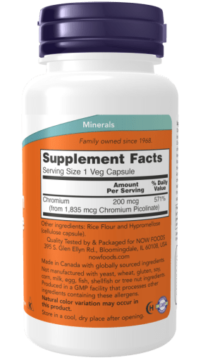 Chromium Picolinate 200 mcg