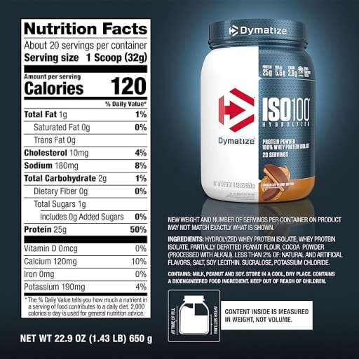 100% Whey Isolate (Chocolate Peanut Butter)
