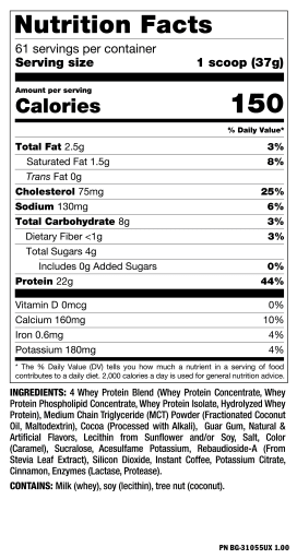 WHEY (Chocolate Fudge Brownie)