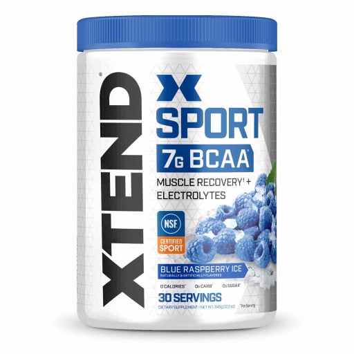 XTEND Sport BCAA Powder (Blue Raspberry Ice)