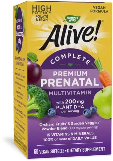 Alive! Complete Premium Prenatal Multivitamin