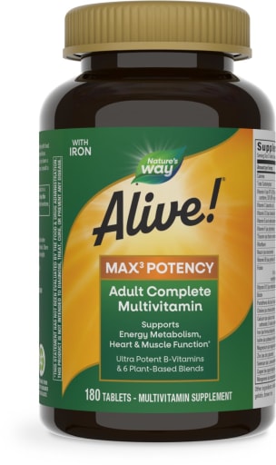 Alive! Max3 Potency Adult Complete Multivitamin