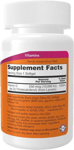 High Potency Vitamin D-3 10,000 IU