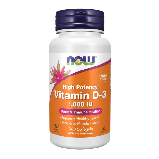 High Potency Vitamin D-3 1,000 IU
